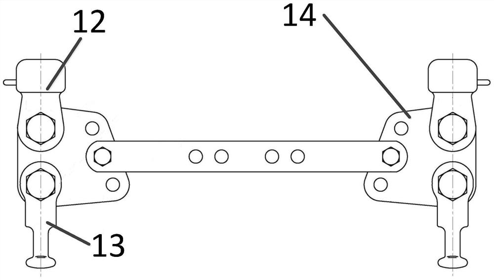 A spacer bar for insulator string