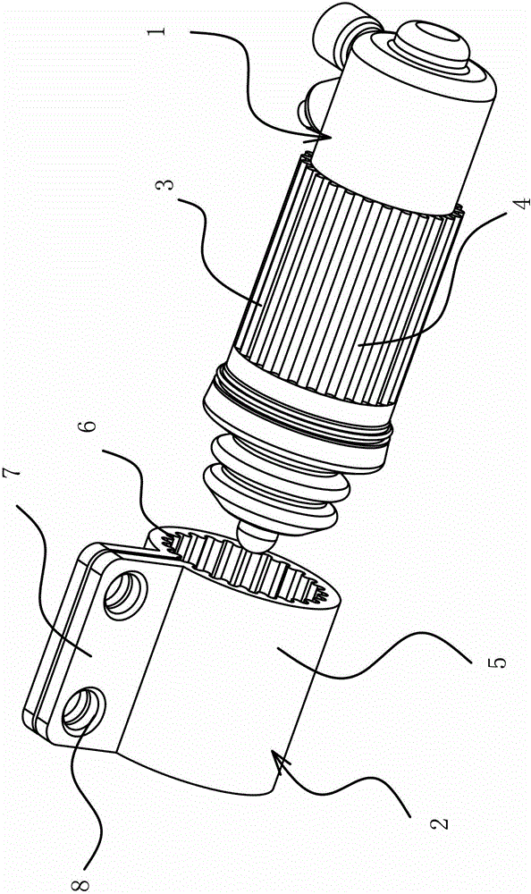 Device for fixing clutch slave cylinder