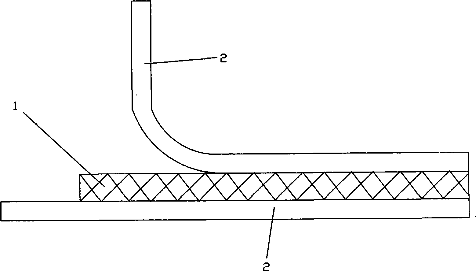 Water-proof sealing adhesive tape and its preparation method