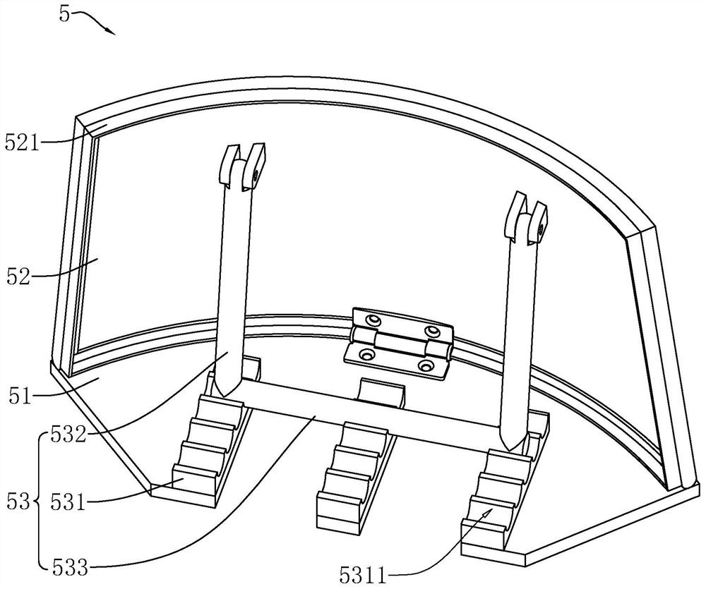 Open caisson structure applied to narrow zone and construction method of open caisson structure