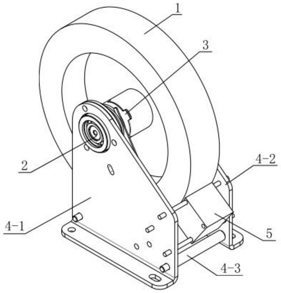 A kind of one-way two-way flywheel and its adjustment system