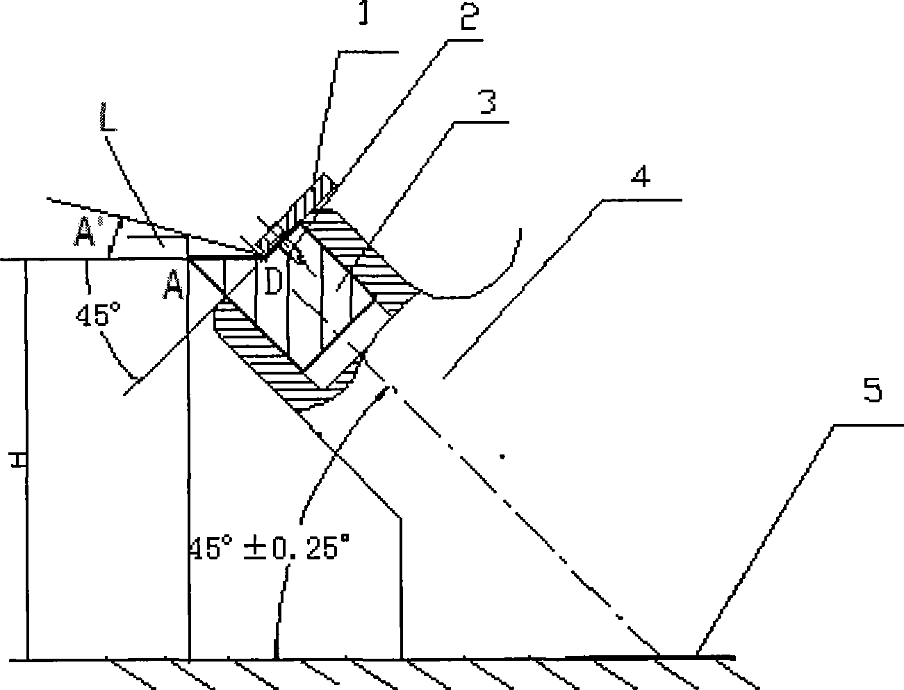 Special-shaped conductor part dimension measurement method