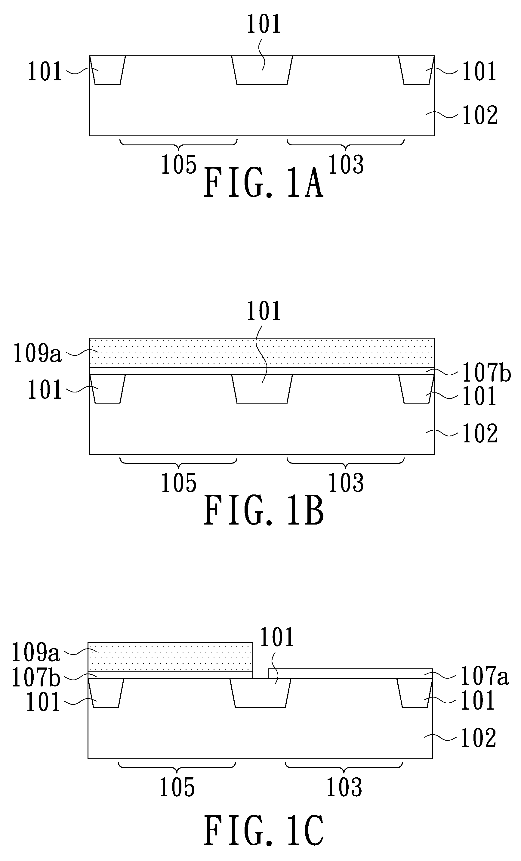 Method for fabricating integrated circuit with different gate heights and different materials