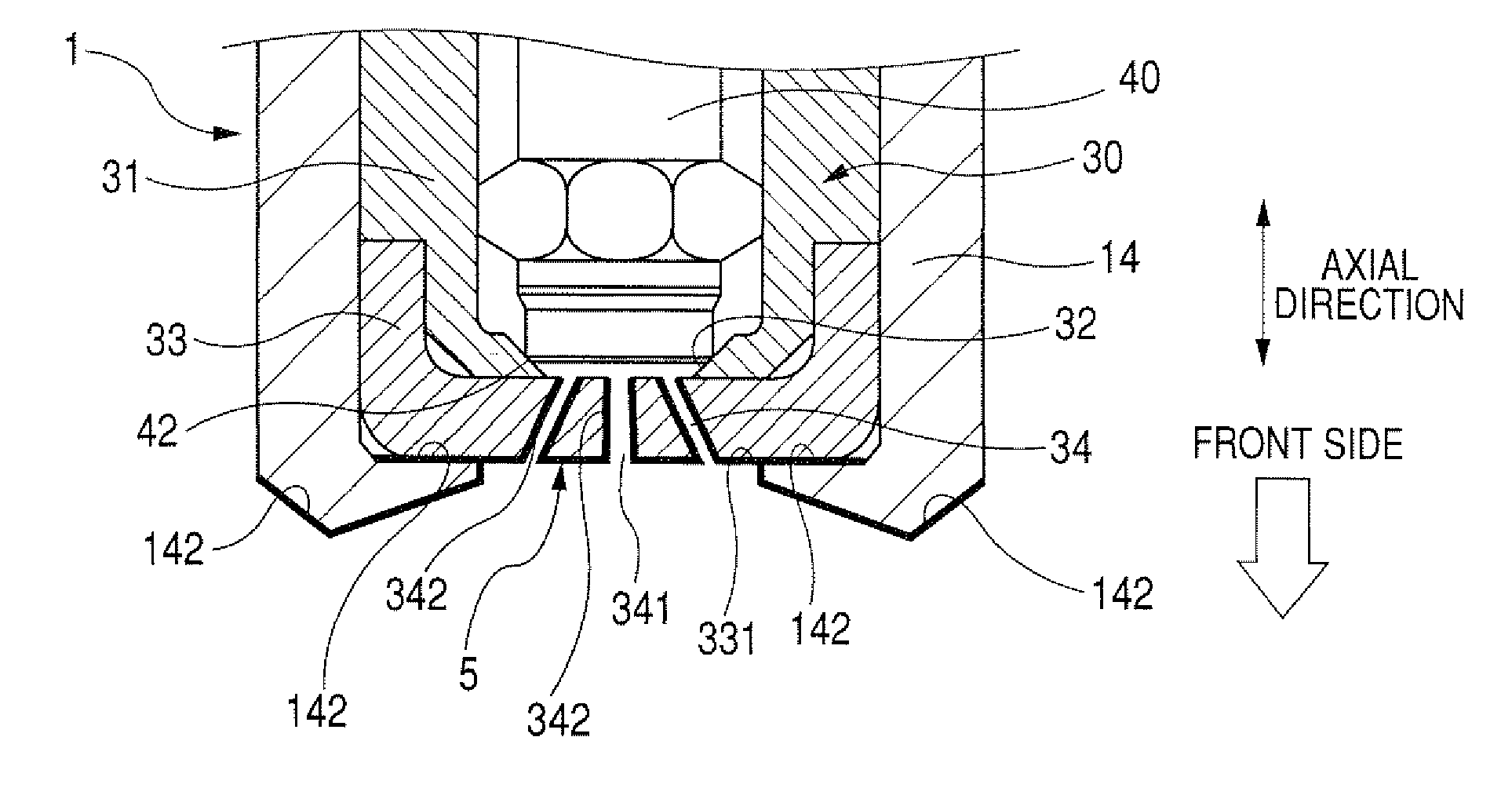 Fuel injection valve for internal combustion engine