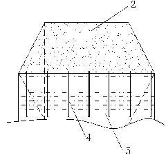 Drainage consolidation construction method for treating soft soil foundation by container stacking loading