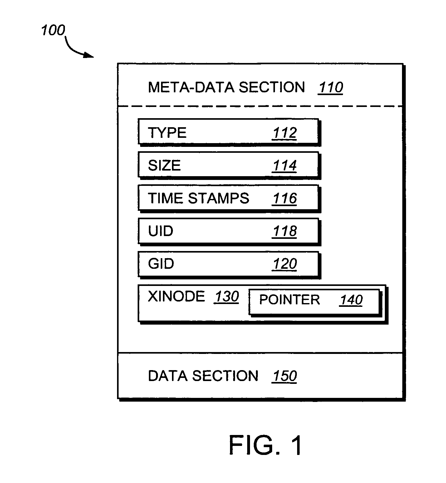 System and method for restoring a single data stream file from a snapshot
