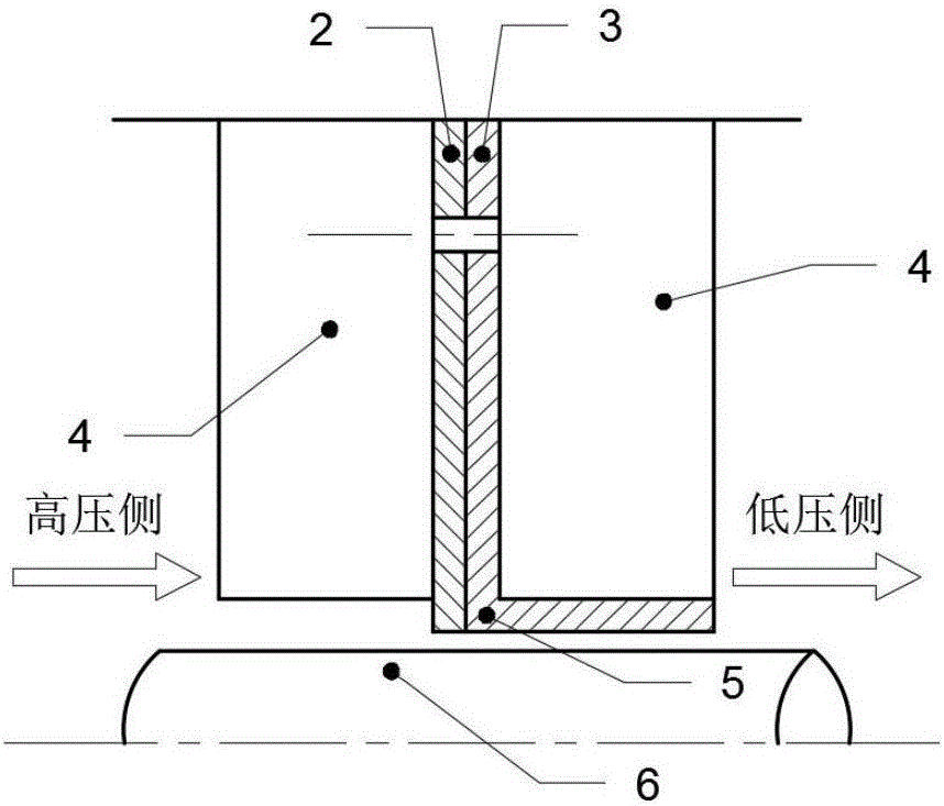 Non-contact fingertip sealing device with fin