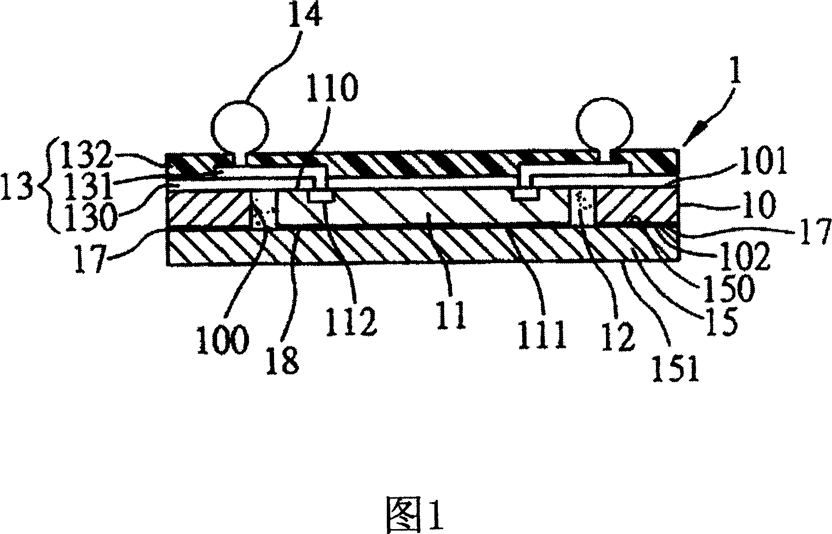 Semiconductor package device with layer-increasing structure and making method thereof