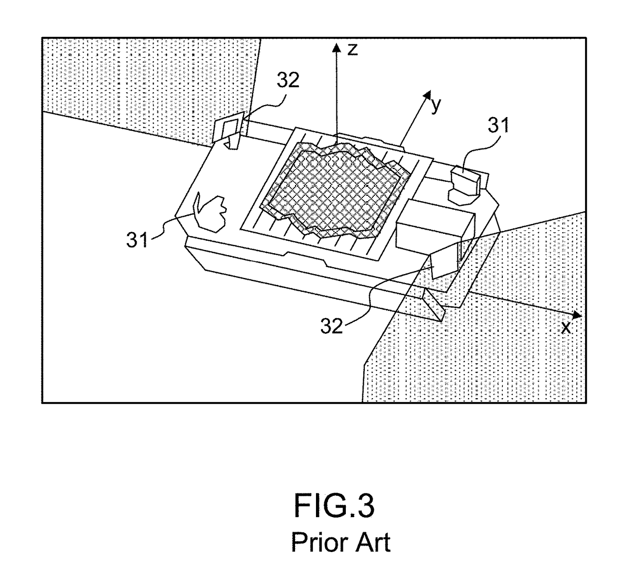 Inter-satellite communication device, associated satellite and associated constellation of satellites