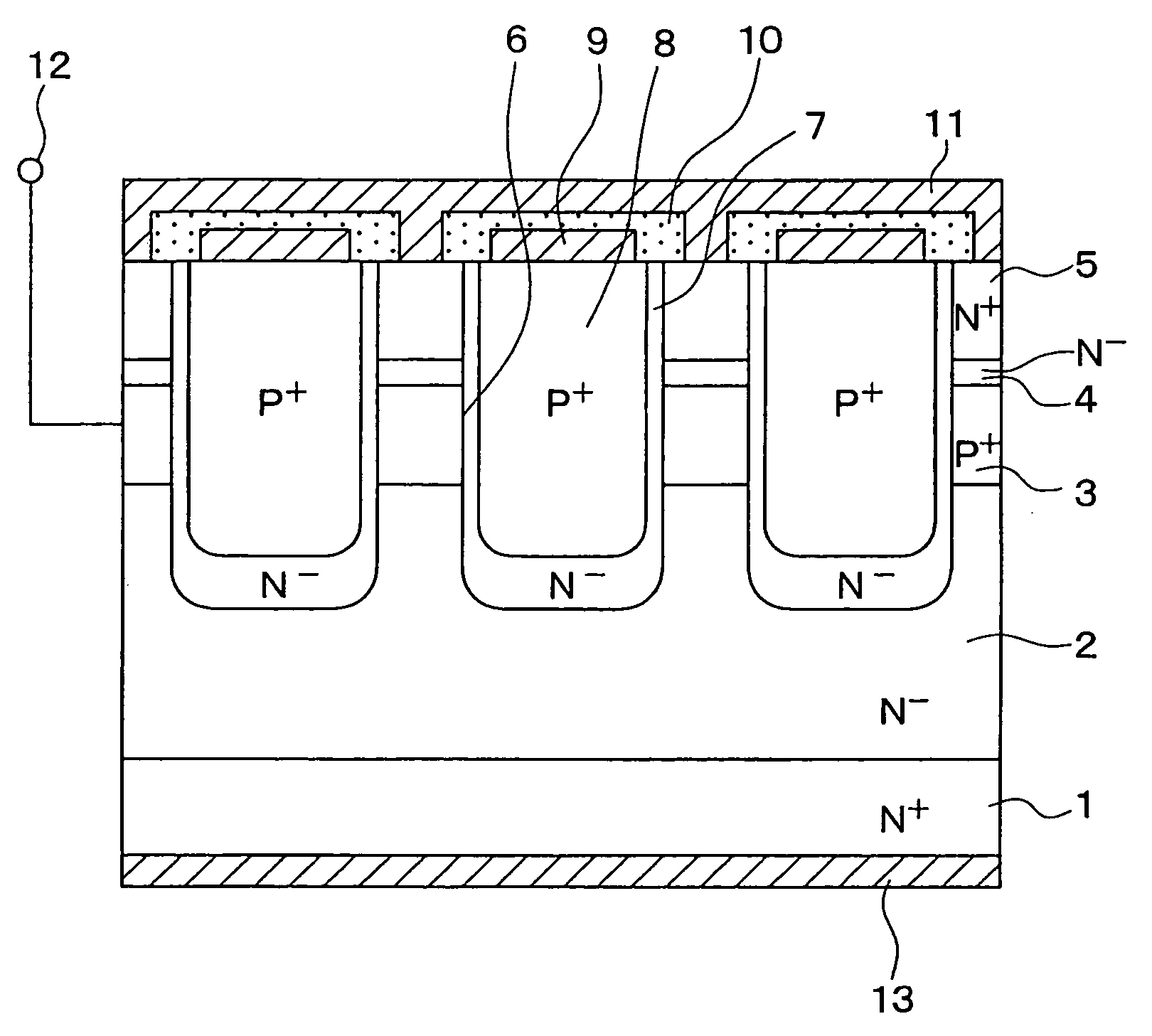 Method for manufacturing semiconductor device having trench in silicon carbide semiconductor substrate