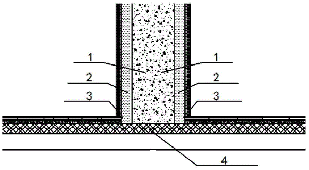 LNG (liquefied natural gas) storage tank provided with support column