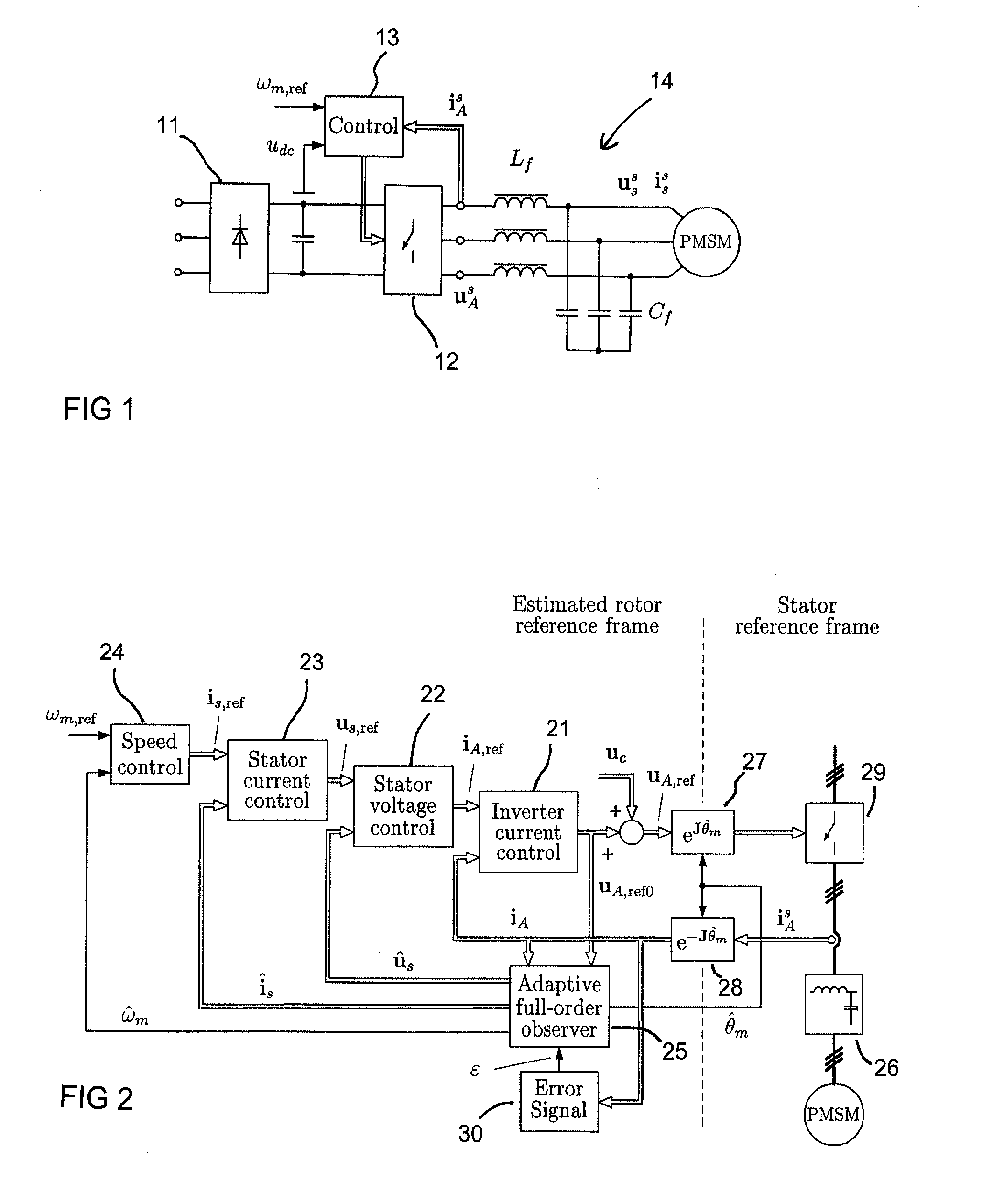 Method and system in connection with permanent magnet synchronous machines