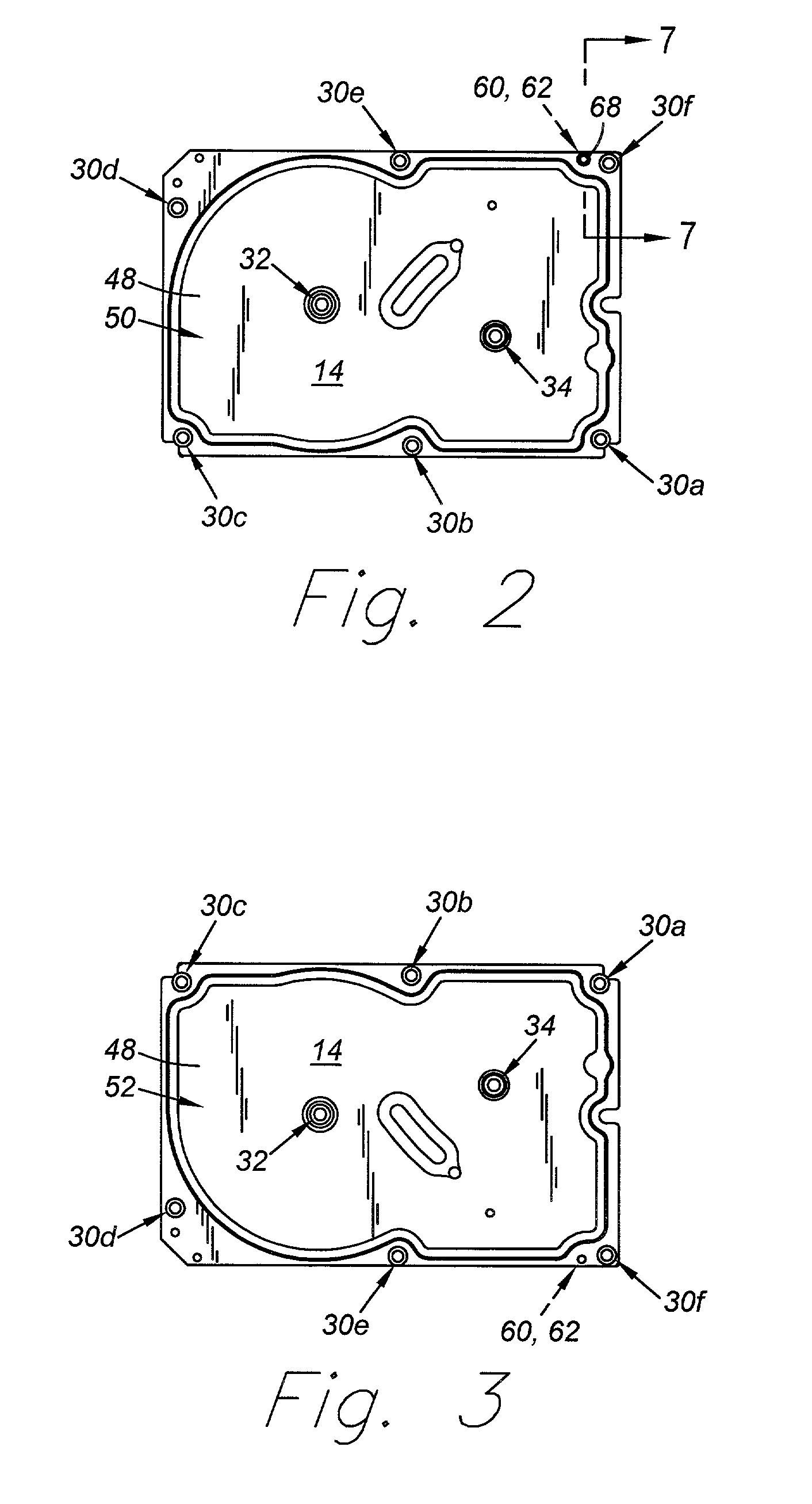 Method of assembling a disk drive by electrically grounding a disk drive cover