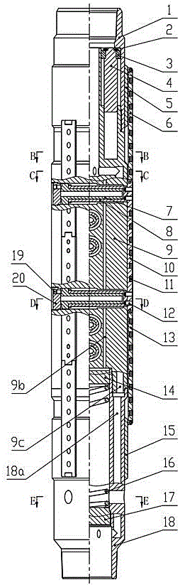 A plunger type centralizer with large variable diameter