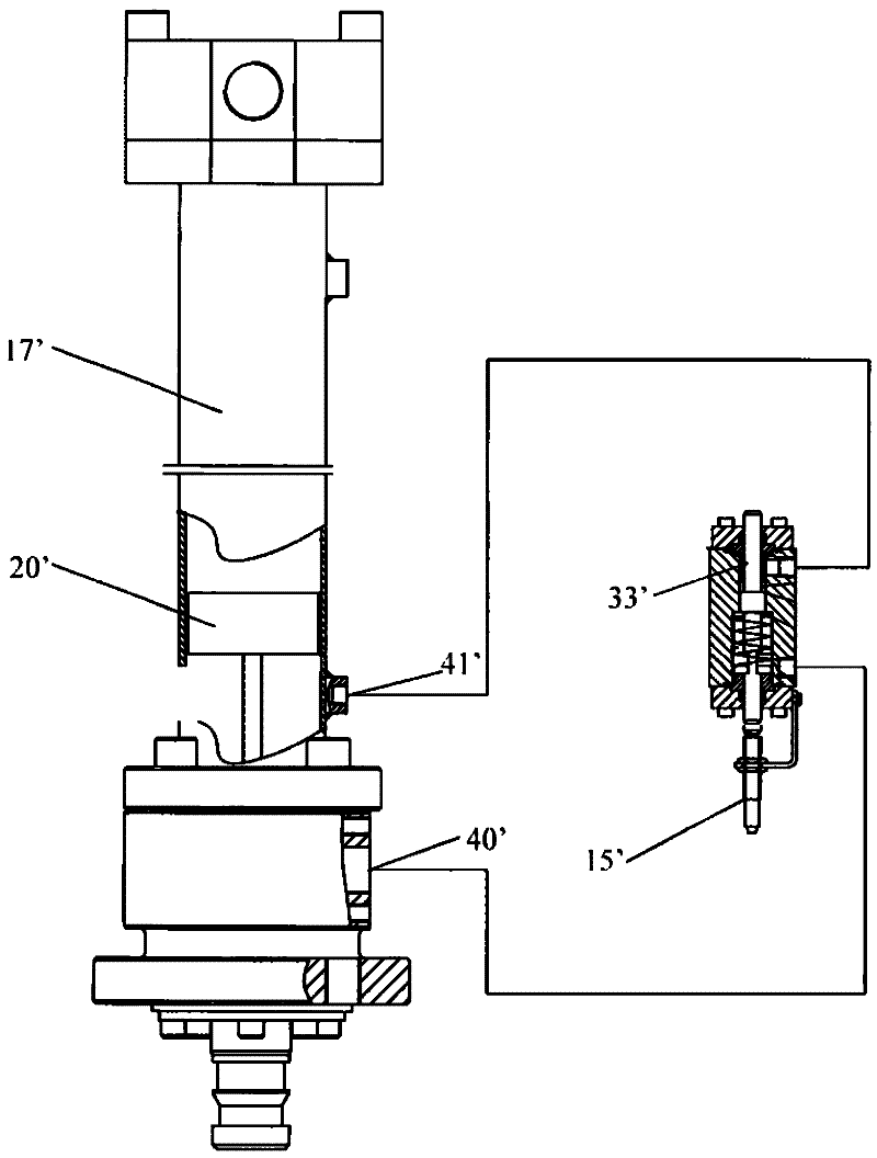 Gate type concrete pump and pumping control system thereof