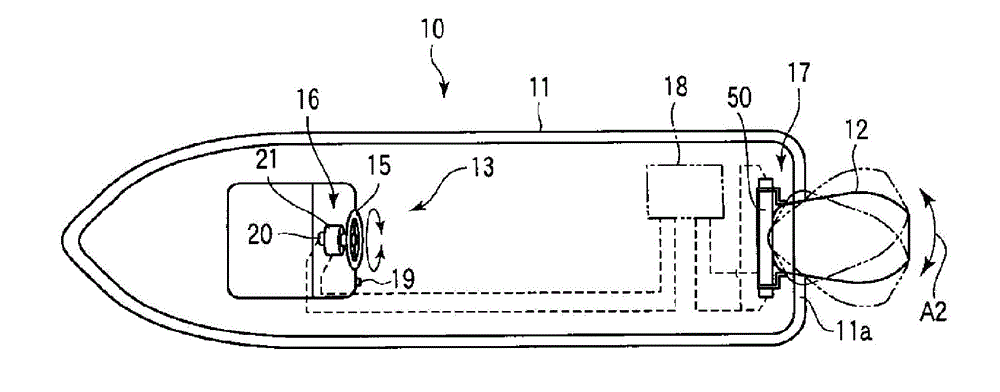 Steering system for outboard engine