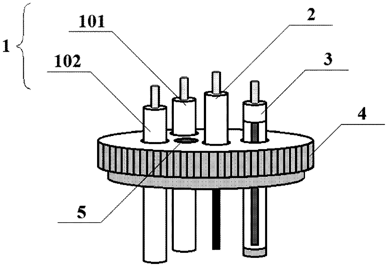 Fructose nonenzymatic electrochemical sensor and detection method thereof