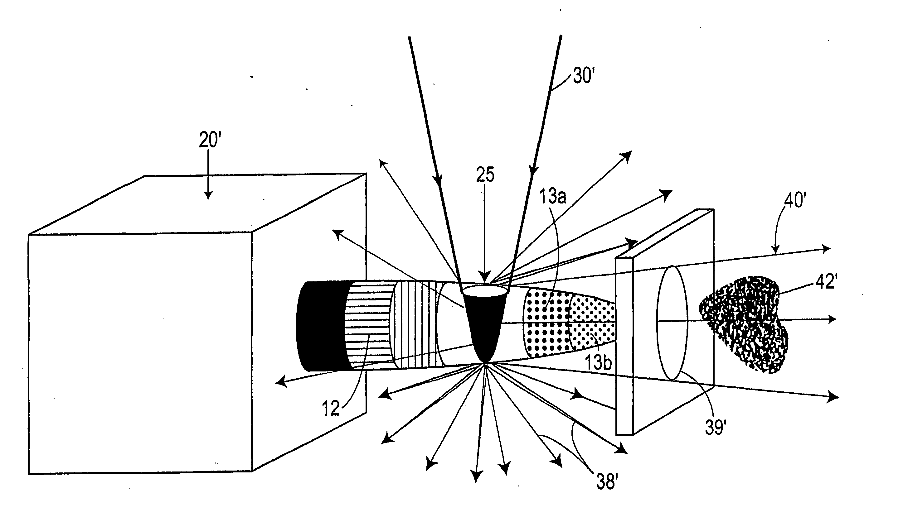 X-ray micro-target source