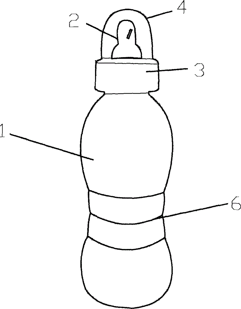 Combined children beverage bottle