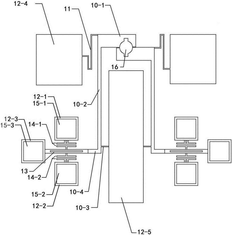 MEMS resonant torque sensor used for linear micro-nano material torsion performance measurement