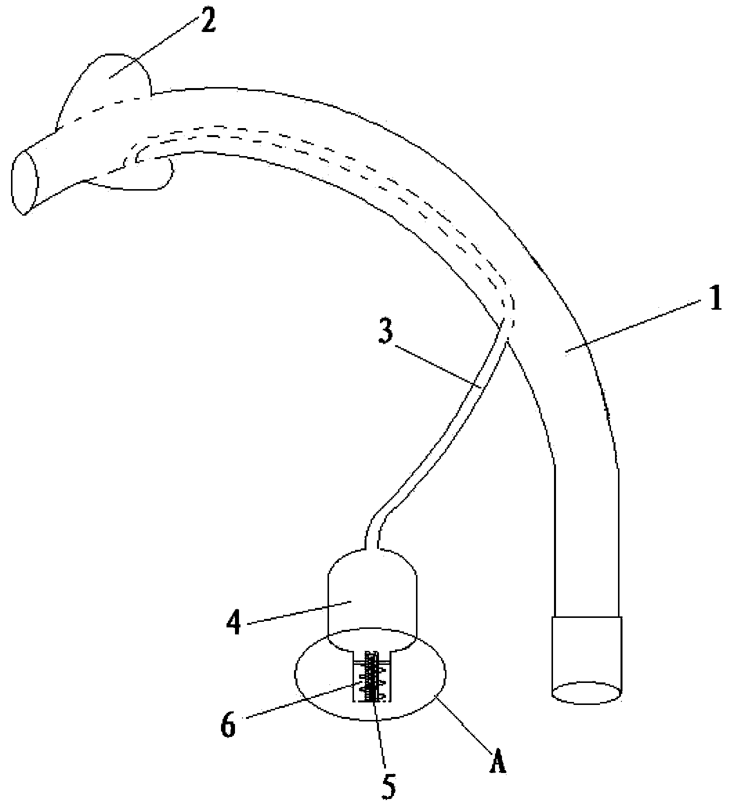Low-pressure-controllable endotracheal tube