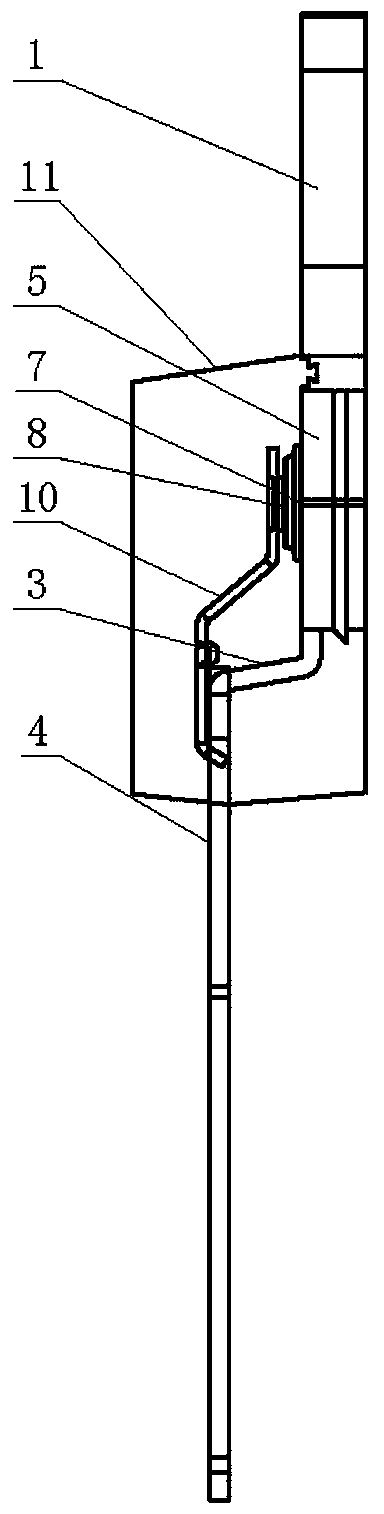 Half bridge package structure