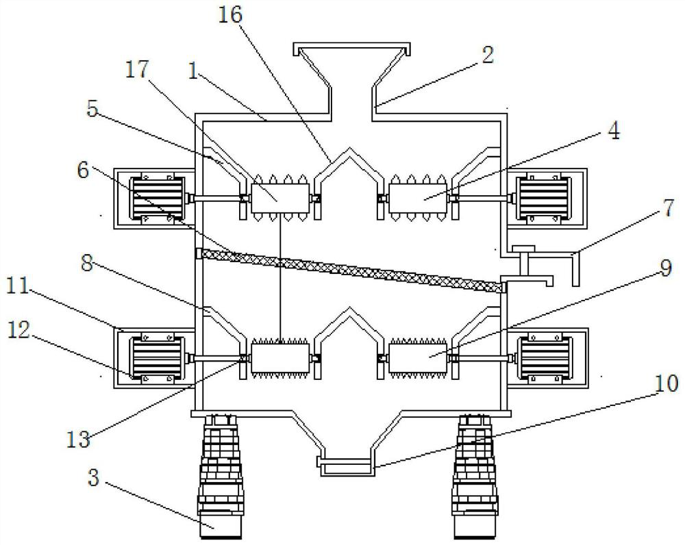 A plastic crusher