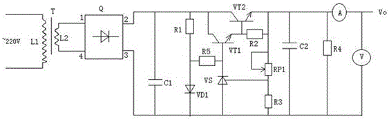 DC power supply and control circuit thereof