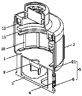 High-controllability industrial cooling tower