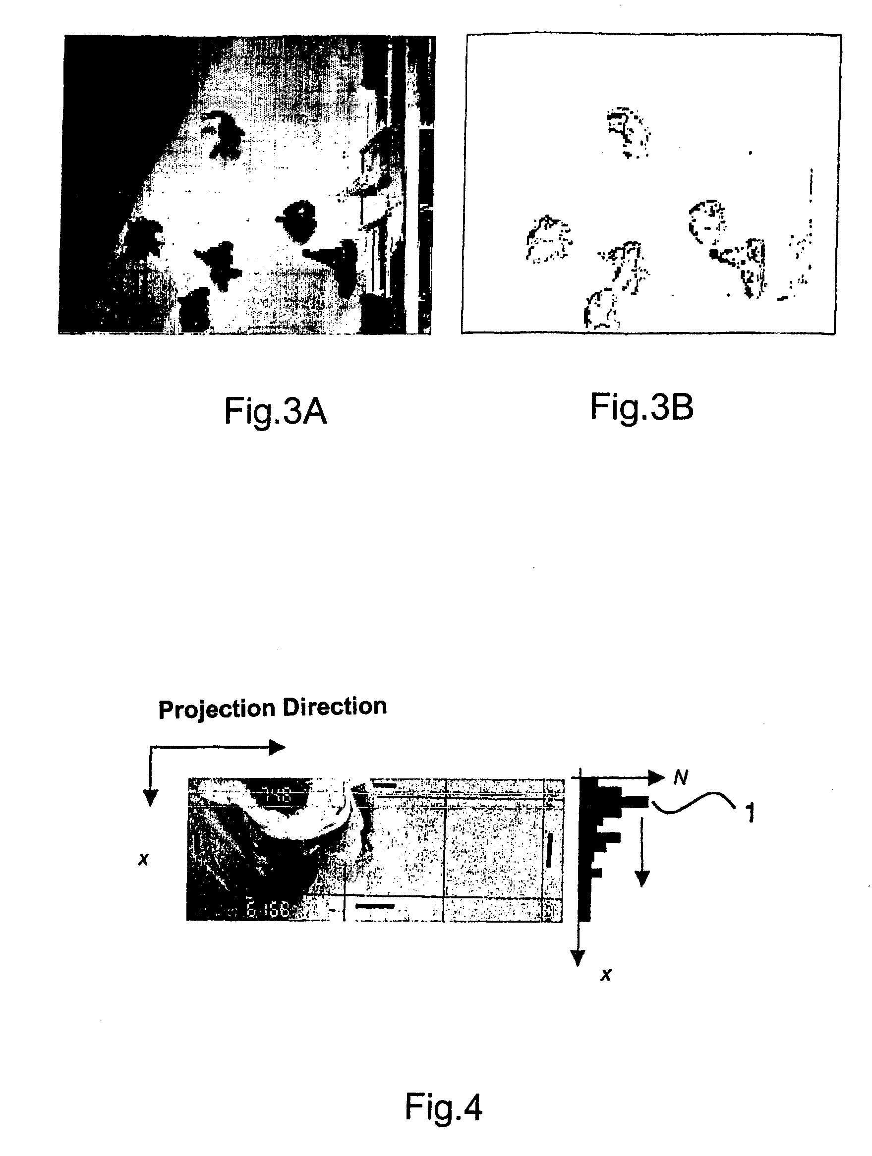 Method and Image Evaluation Unit for Scene Analysis