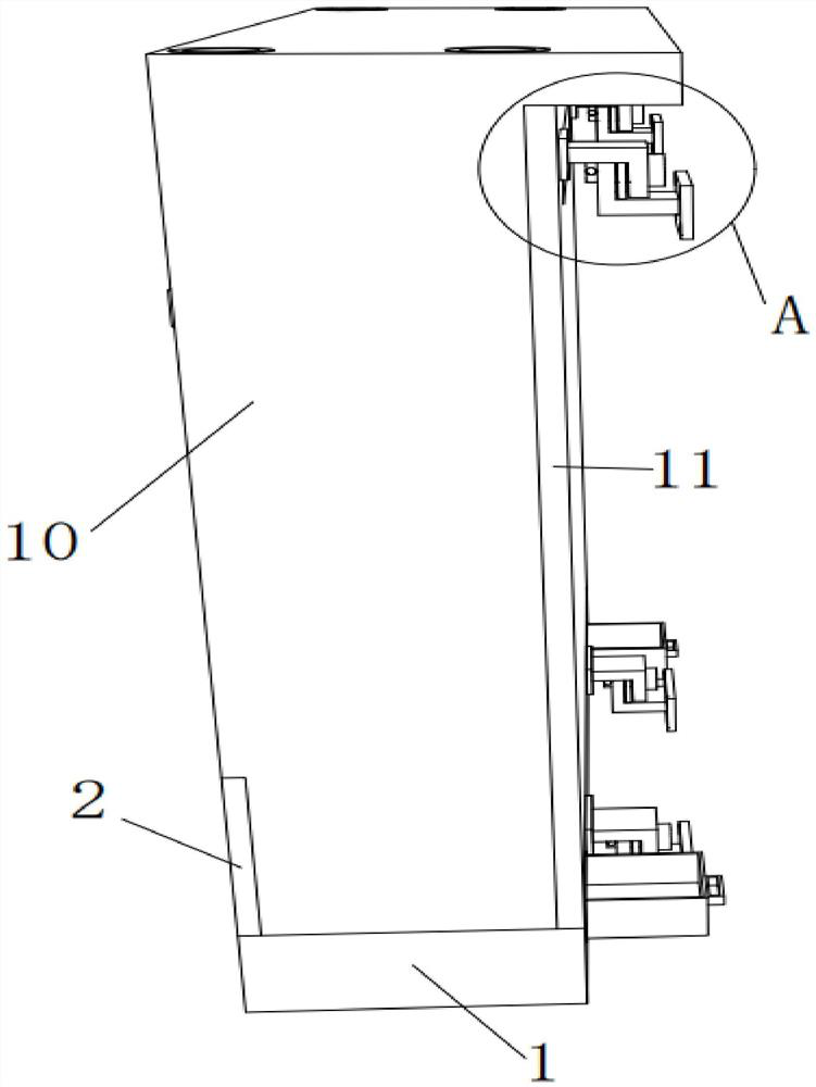 A building decorative curtain wall with thermal insulation structure that is convenient for paving