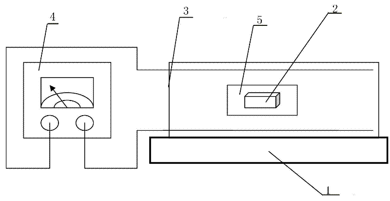 Device and method for measuring vertical component of magnetic induction intensity by optical pump