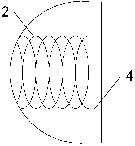 Simple pedal type back pounding massage machine