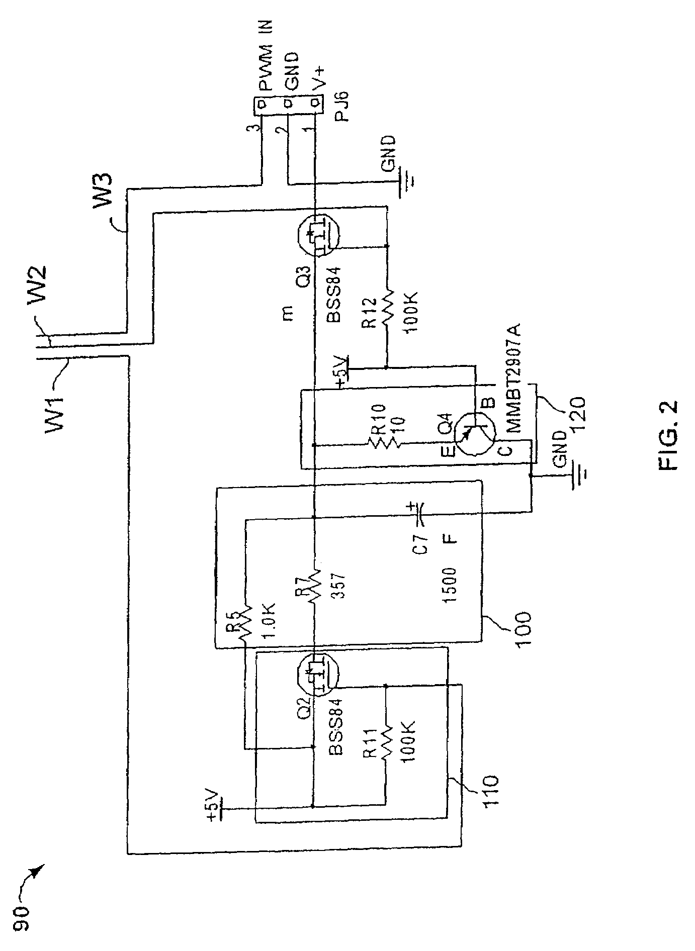 Pressure transmitter with power cycled hall effect sensor