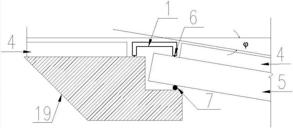 Ballastless track stiffness adjustment device