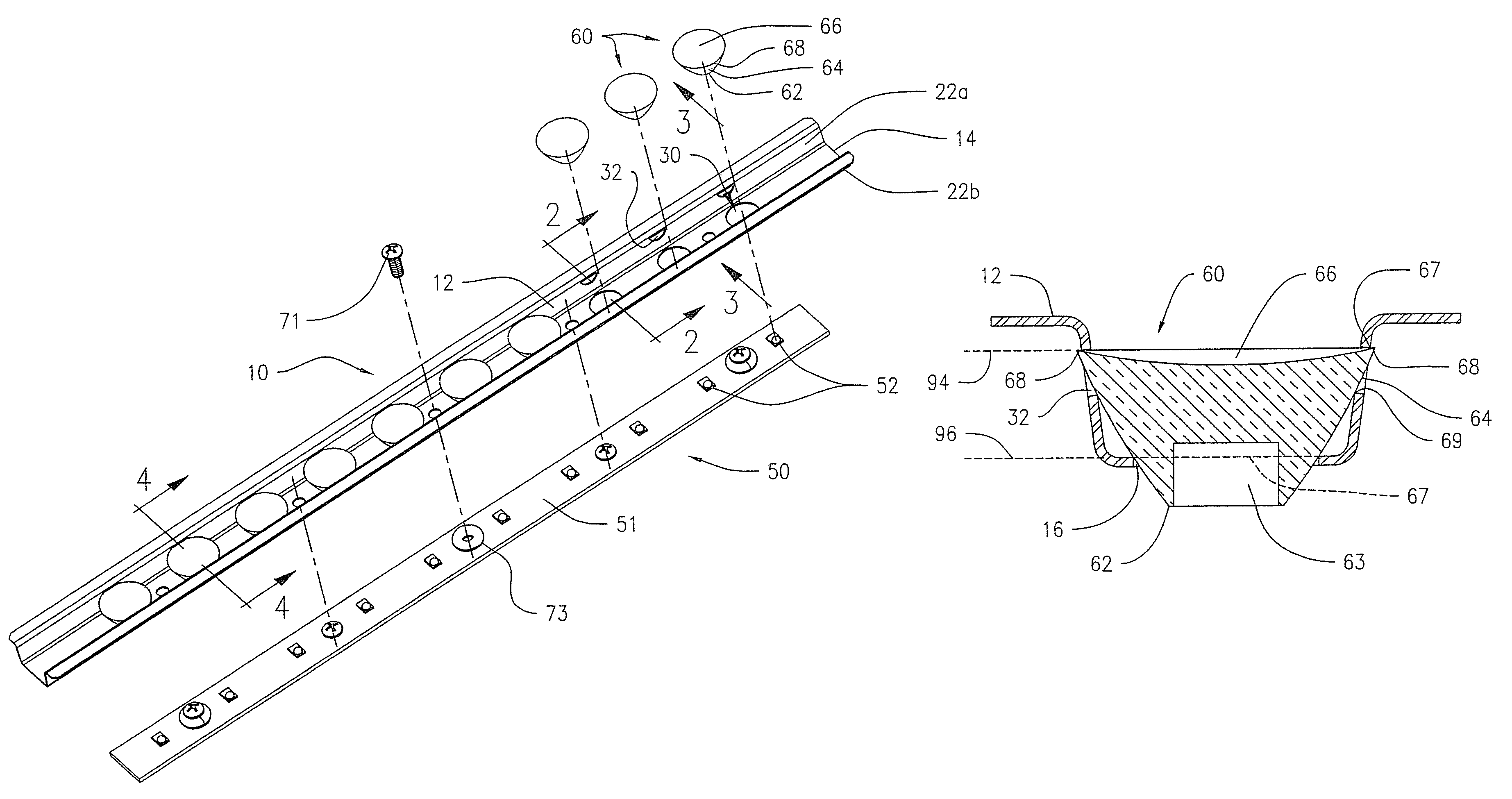 Optic positioning device