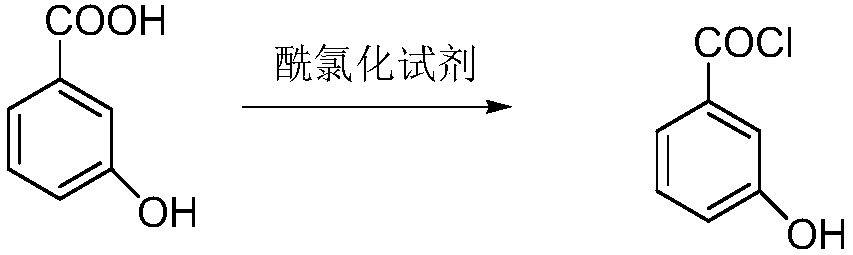 Method for synthesizing m-hydroxybenzaldehyde