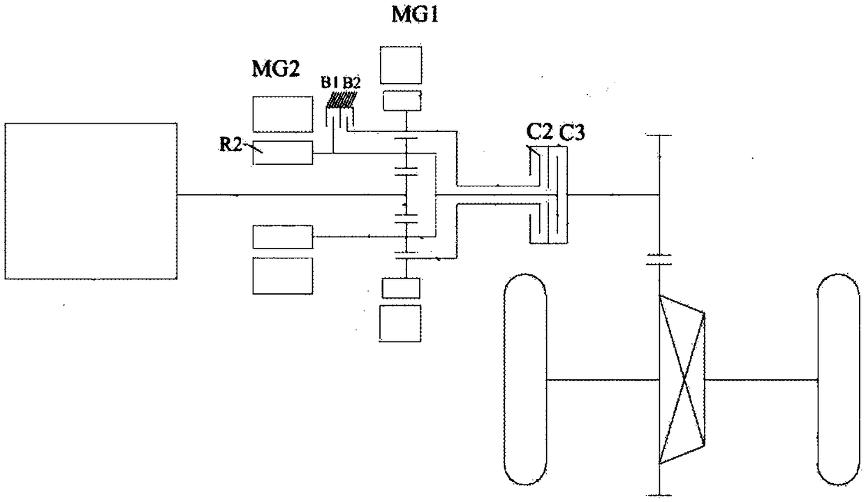 A hybrid transmission system