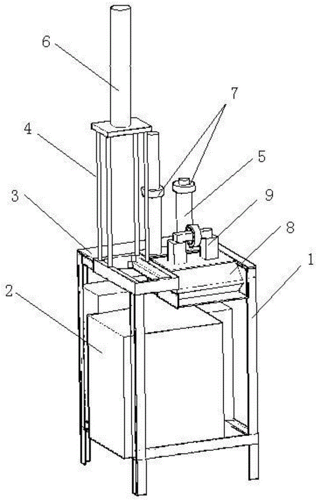 Oil sealing press machine