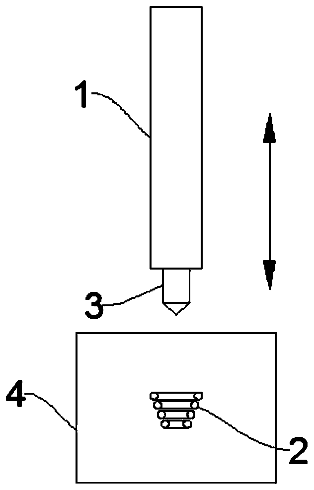 High-frequency induction melting device, 3D printing system and 3D ...