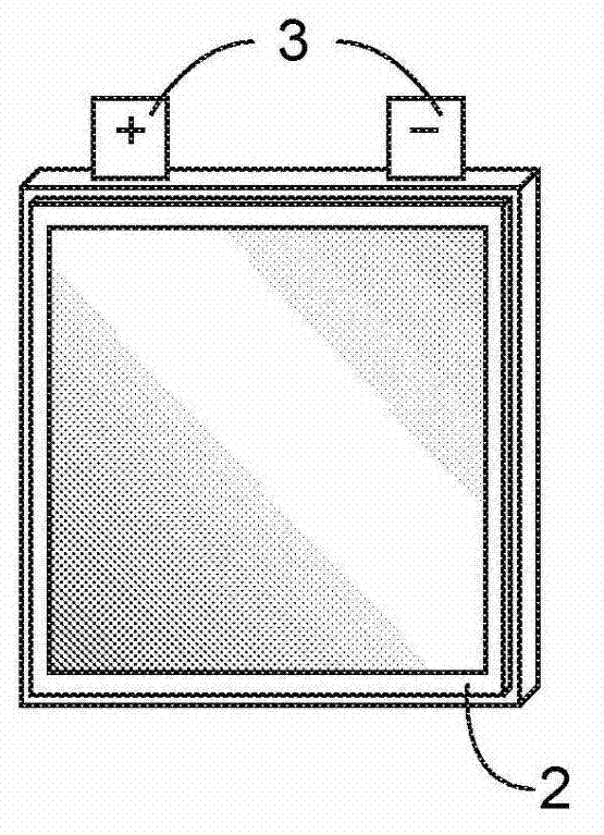 Bipolar electrochemical battery with an improved casing
