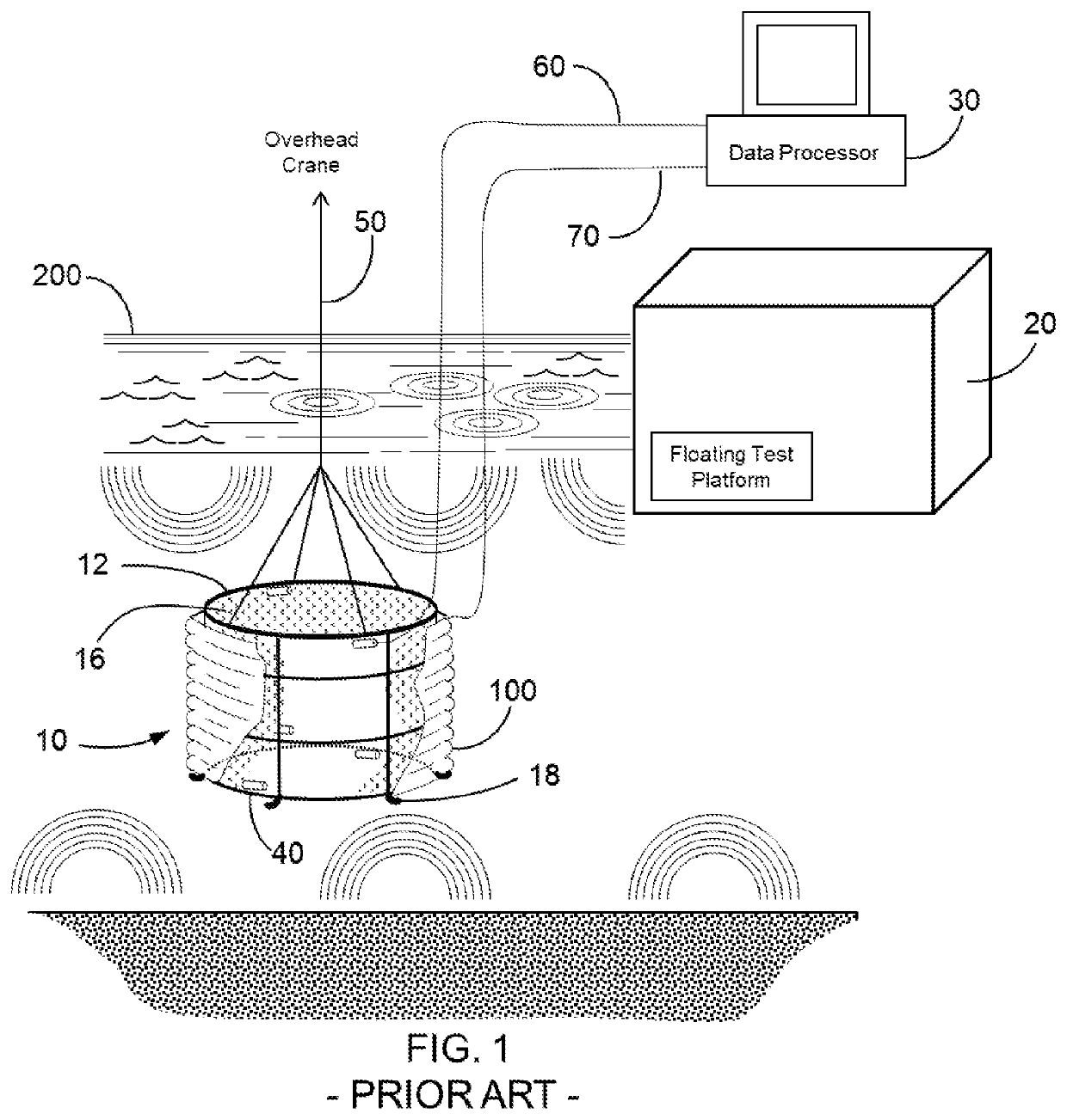 System and method for the calibration of a hydrophone line array in a quasi-diffuse ambient sound field