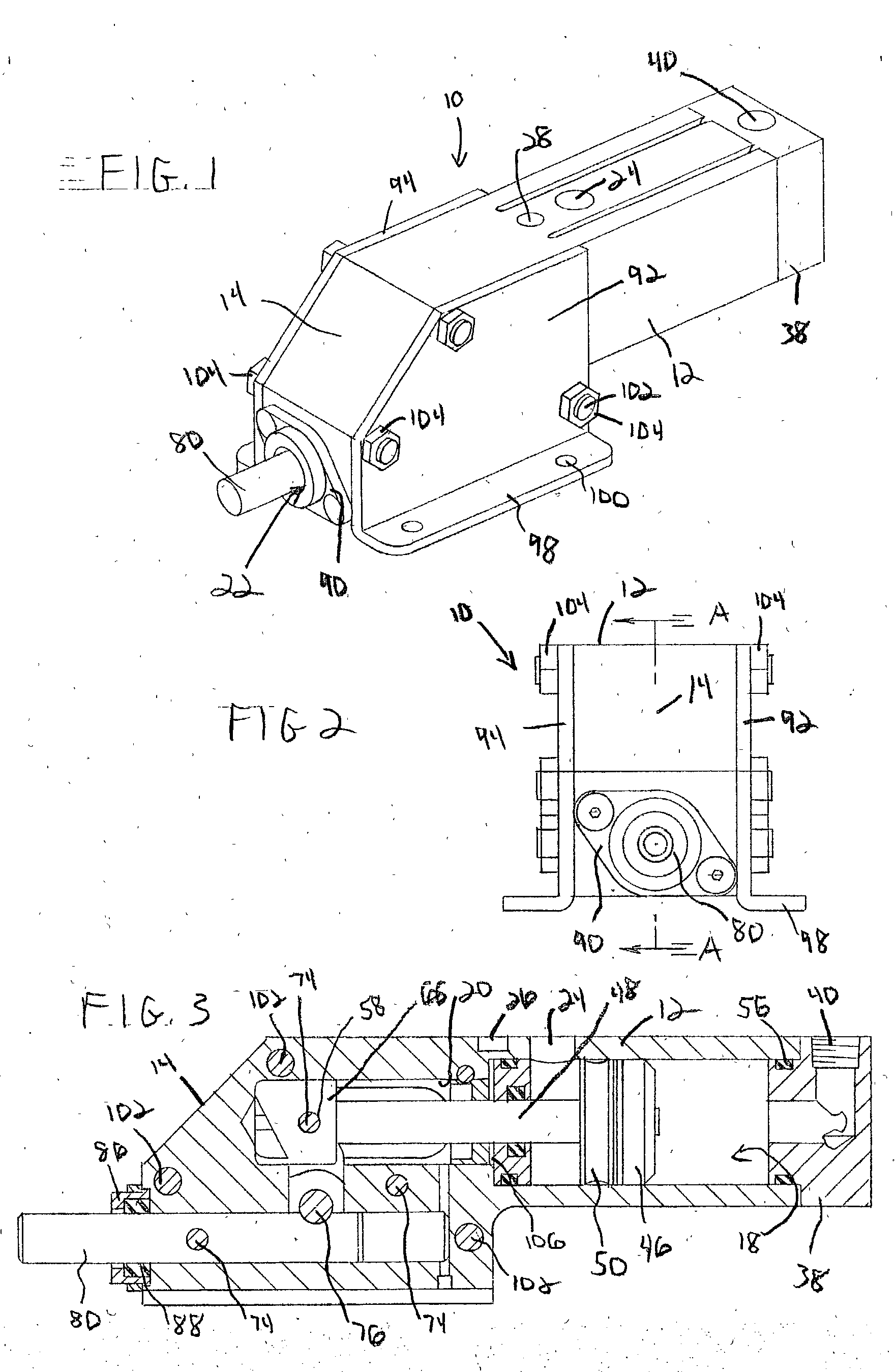 Enclosed power clamp