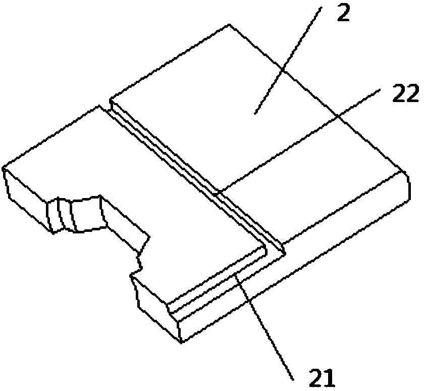 A pump body assembly of a rolling rotor compressor