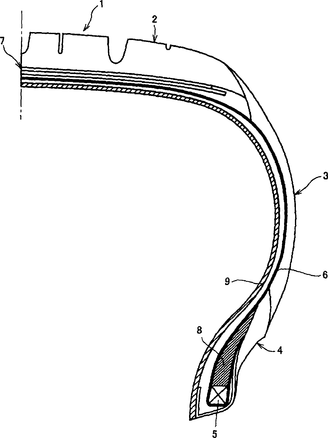 Method for producing pneumatic tire and pneumatic tire