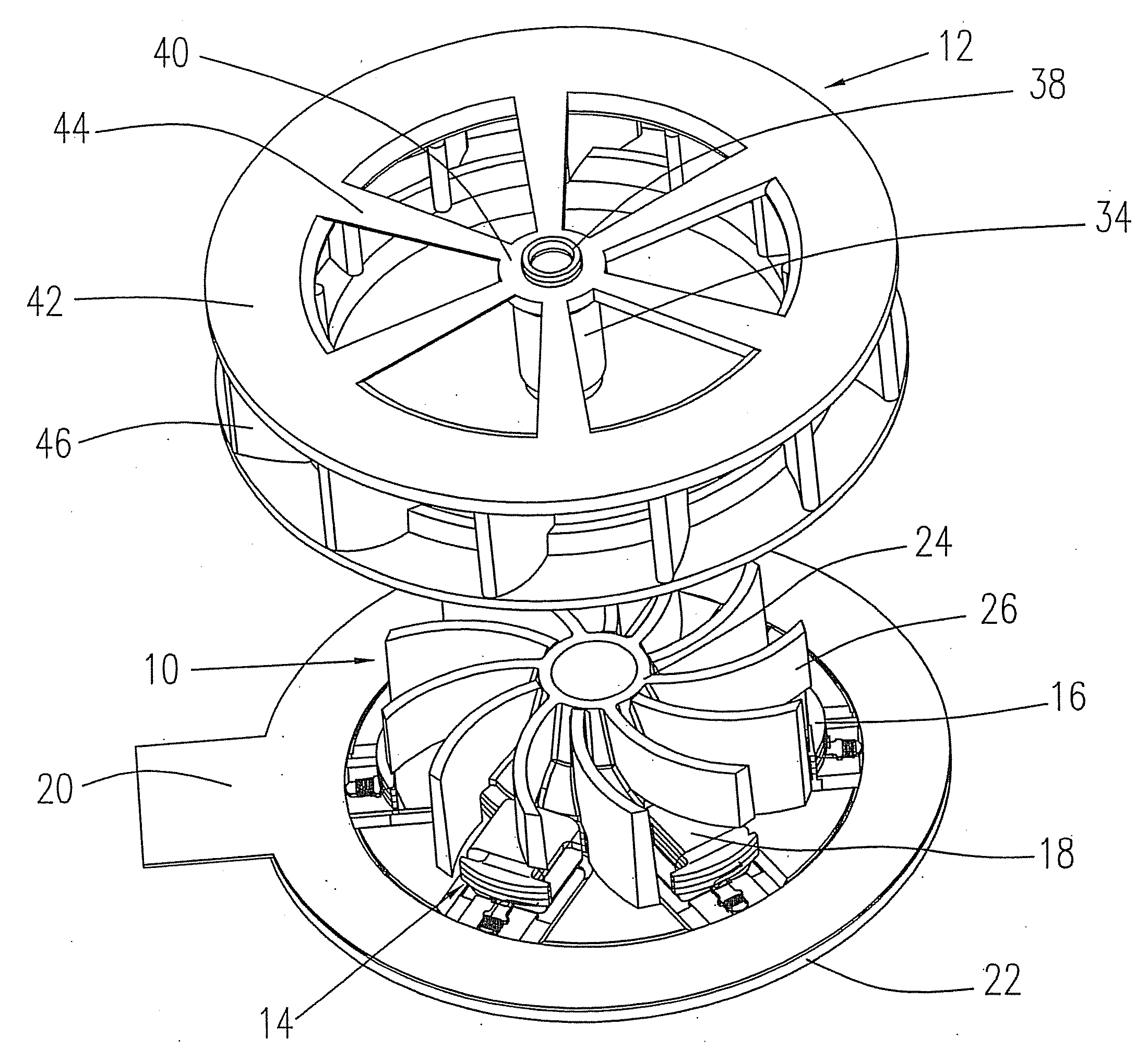 Cooling apparatus for an electronic device to be cooled