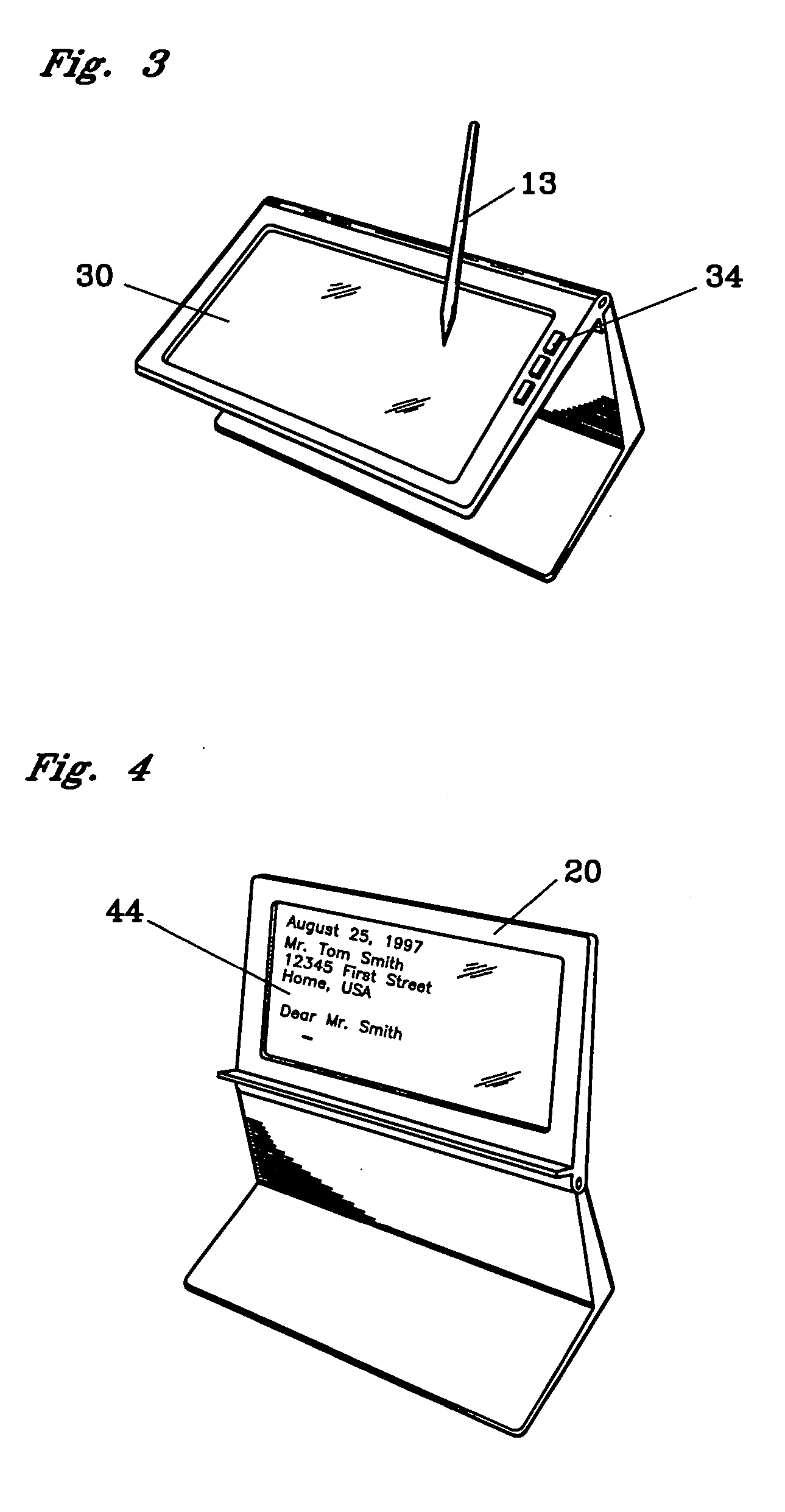 Electronic sketch pad and auxiliary monitor