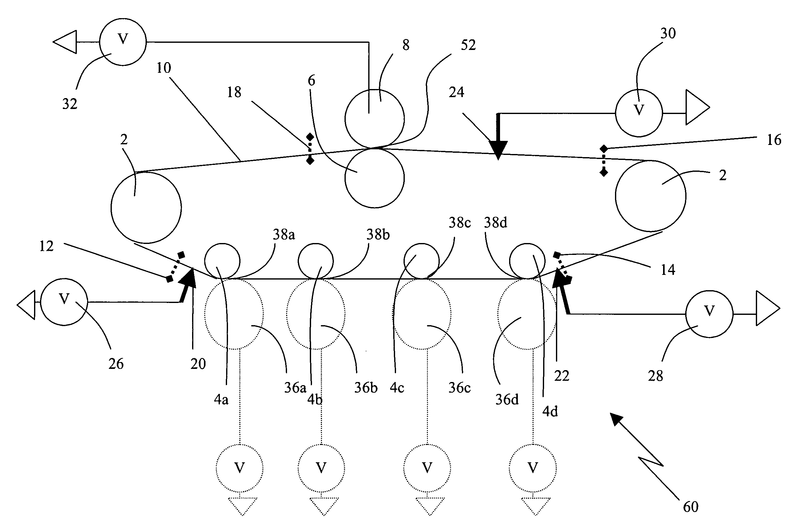 Intermediate transfer member for carrying intermediate electrophotographic image