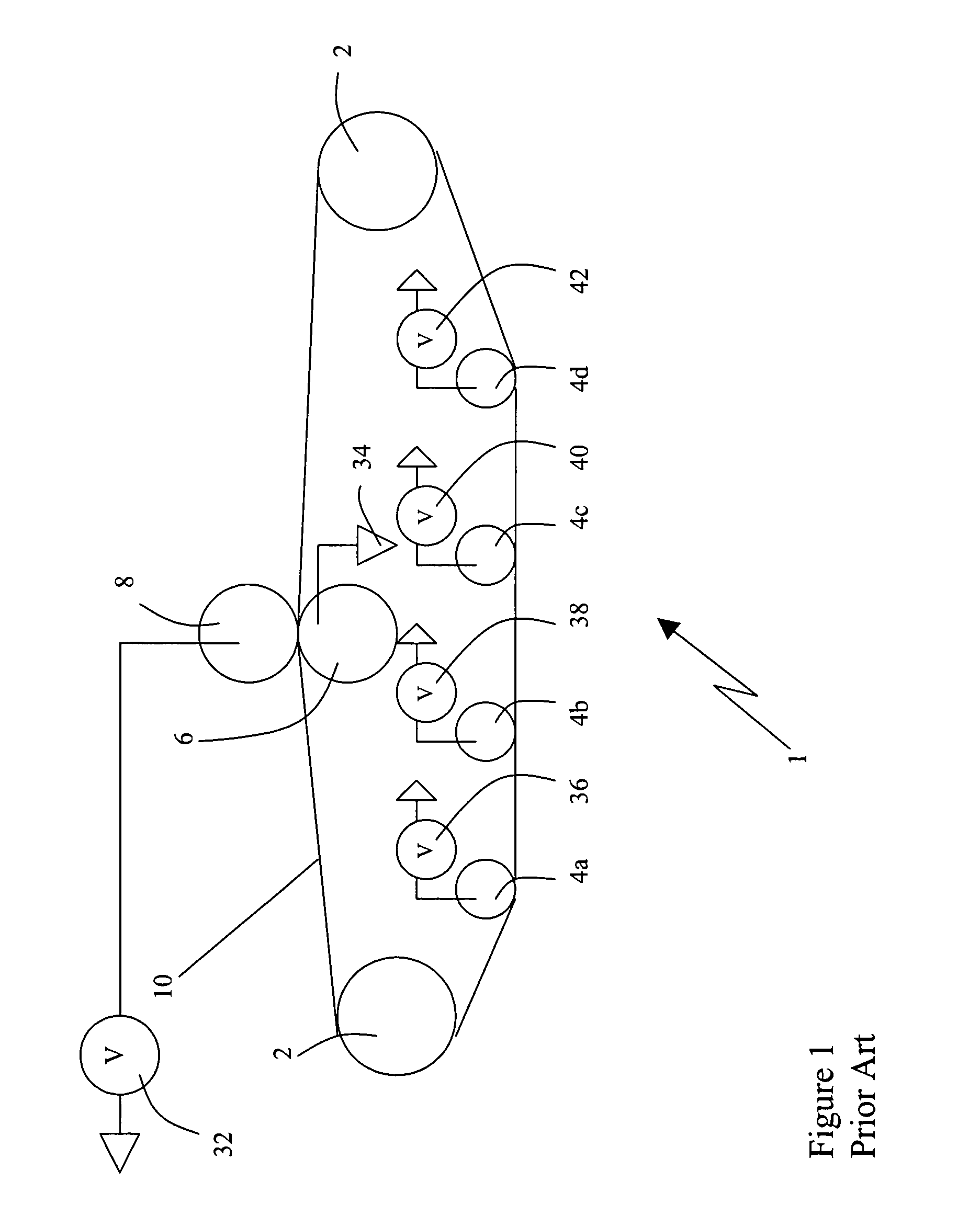 Intermediate transfer member for carrying intermediate electrophotographic image