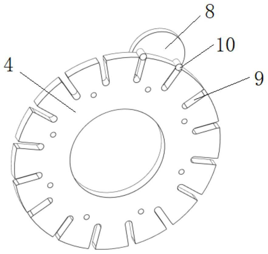 High-stability tool changer rotating indexing mechanism